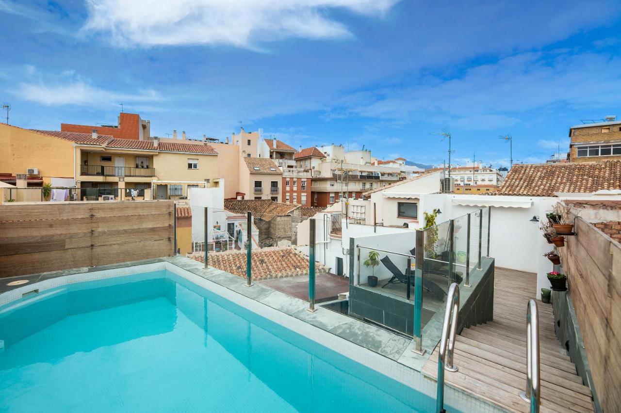 New Apartment -Shared Pool & Solarium- 1B Málaga Eksteriør billede
