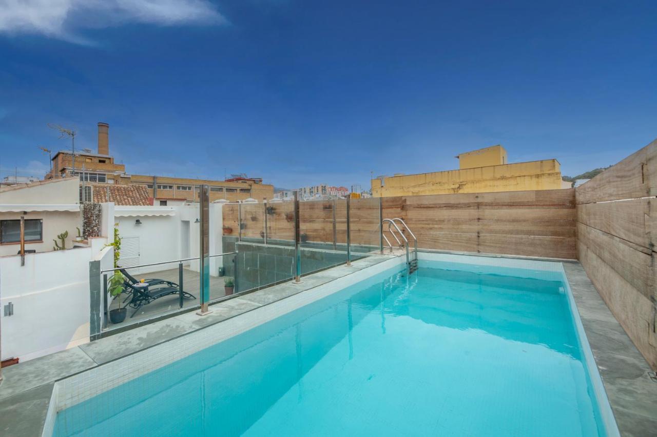 New Apartment -Shared Pool & Solarium- 1B Málaga Eksteriør billede